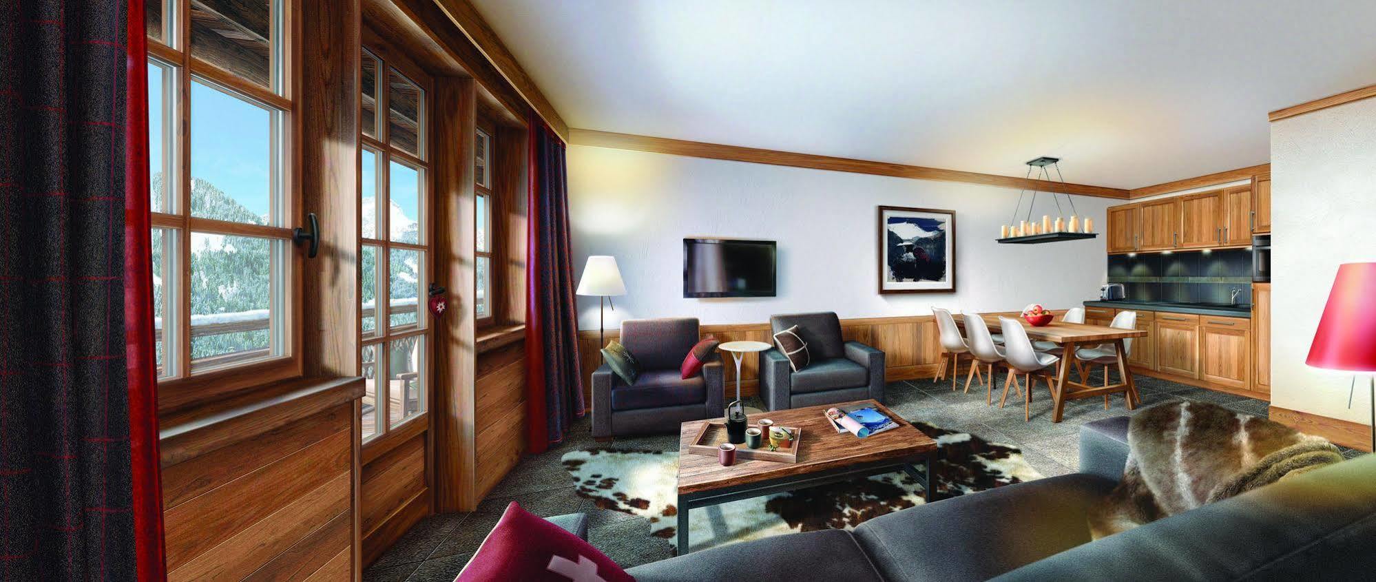 Residence Prestige Odalys Les Fermes De Châtel Kültér fotó